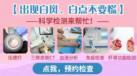 身上长绿豆大小的白斑